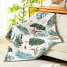 Women Leopard Tassel Multifunction Throw Blanket 13