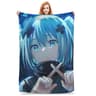 Yoisaki Kanade Project Sekai Soft Flannel Throw Blanket 15
