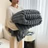 Luxury Rabbit Velvet Thick Warm Winter Throw Blanket 7