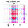 Smart Waterproof LED Curtain Lights With Music Sync 10