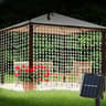 Solar LED Curtain String Lights For Outdoor Decor 7