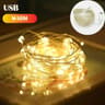 USB Copper Wire Fairy String Lights For Holiday Decor 8