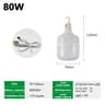 Portable USB Rechargeable LED Camping Bulb Lantern 7