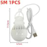 USB LED Hanging Camping Bulb With 3 Color Dimmable Light 7