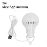 USB Powered LED Camping Bulb With Clip Cable 10