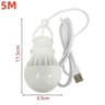 7W USB Portable LED Camping Bulb Hanging Tent Light 10