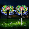 200 LED Solar Firework Pathway Garden Lights 6
