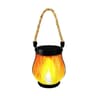 Solar Flickering Flame Hanging Lantern Outdoor Light 6
