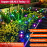 10 LED Solar Firefly Swaying Garden Lights 7