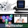 200 LED Solar Crystal Ball Fairy String Lights 8
