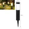 Solar Stainless Steel Cylindrical Pathway Garden Light 8