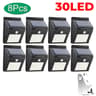 Solar Motion Sensor LED Outdoor Wall Spotlight 12