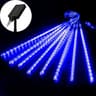 Solar Meteor Shower LED String Lights 7