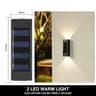 Solar LED Outdoor Wall Accent Light 15