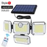 20W Solar LED Garden Light With Adjustable Head 9