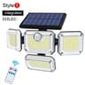 20W Solar LED Garden Light With Adjustable Head 8