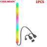 COOLMOON 30cm RGB Magnetic PC Case LED Light Strip 6