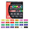12 To 48 Colors Acrylic Paint Markers With Soft Brush Tips 7