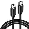 USB C To Mini USB 5 Pin Charging And Data Cable 6