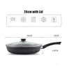 Nonstick Frying Pan Wok Skillet For Induction And Gas Stove 7