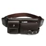 Multifunction Leather Crossbody Messenger Chest Bag 6
