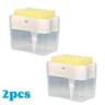 Automatic Press Soap Dispenser With Sponge Holder For Kitchen Sink 14