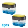 Automatic Press Soap Dispenser With Sponge Holder For Kitchen Sink 12