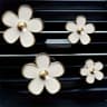 Daisy Flower Car Air Vent Perfume Clips Aromatherapy Freshener Set 7