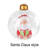 Giant Transparent Inflatable Christmas Snowman Ball 9
