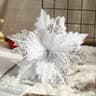 26cm Artificial Christmas Flowers For Holiday Decor 3