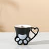 Ceramic Cat Paw Scratch Mug With Gold Accent 300ml 8