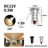 10mm Mini LED Downlight IP65 12V Ambient Spotlight 14
