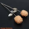 Hand Carved Natural Stone Rose For Romantic Gifts And Home Decor 19