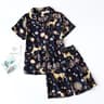Womens Viscose Pajama Set With Long Sleeves And Matching Trousers 21