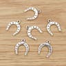 30pcs Vintage Lucky Horseshoe Charms For DIY Jewelry Making 5