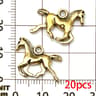 20pcs Western Cowboy Alloy Charms For DIY Bracelets And Necklaces 15
