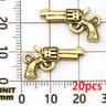 20pcs Western Cowboy Alloy Charms For DIY Bracelets And Necklaces 16