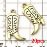 20pcs Western Cowboy Alloy Charms For DIY Bracelets And Necklaces 14