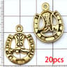 20pcs Western Cowboy Alloy Charms For DIY Bracelets And Necklaces 25