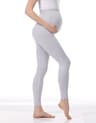 High Waist Knitted Maternity Leggings With Belly Support 18