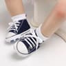 Baby Canvas Star Sneakers With Anti Slip Soles For Boys And Girls 13