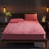 Soft Crystal Velvet Quilted Fitted Mattress Cover For Cozy Bedding 6