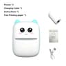 Portable Mini Thermal Printer For Labels Receipts Photos And Notes 11