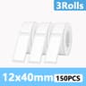 Marklife White Adhesive Thermal Label Rolls For Mini Printers 8