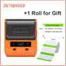 DETONGER DP30S Portable Bluetooth Thermal Barcode Label Printer 13