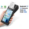 Android Handheld POS Terminal With Barcode Scanner NFC And Receipt Printer 12