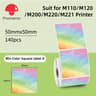 Phomemo White Waterproof Thermal Sticker Labels For M110 And M220 20