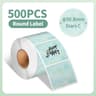 Phomemo Round Waterproof Thermal Sticker Labels 500 To 1000 Pieces 9