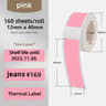 HZTZ Mini Bluetooth Pocket Label Printer For Home And Price Stickers 12