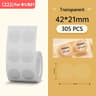 Niimbot Transparent Waterproof Thermal Labels For B1 And B21 Printers 7